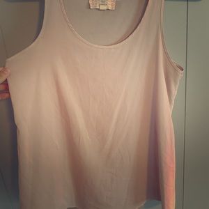 Blush pink tank